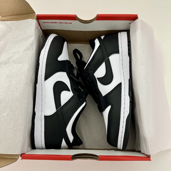 Nike Kids Black and White Sneakers - Picture 2 of 5